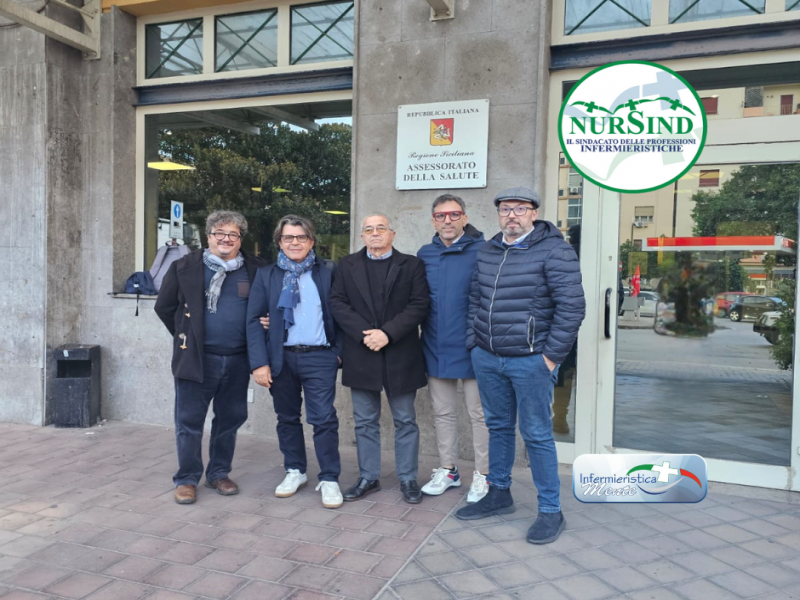 NurSind Sicilia: confronto costruttivo all’Assessorato, presto risposte per i lavoratori